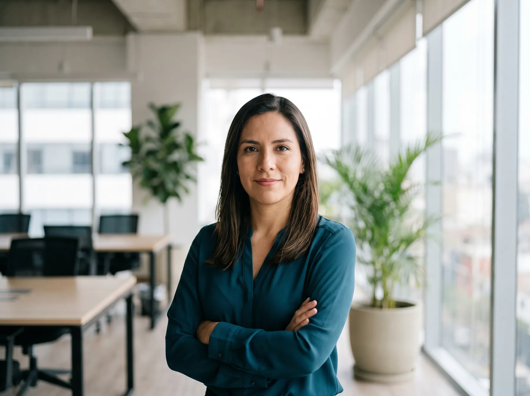 Inversionista en un coworking
